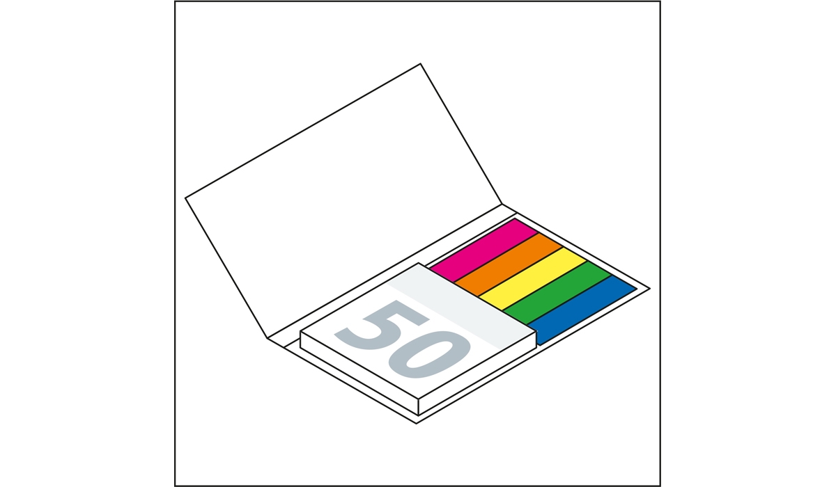 Haftnotiz-Set: Kombi-Set Berlin Filmmarker/Papiermarker