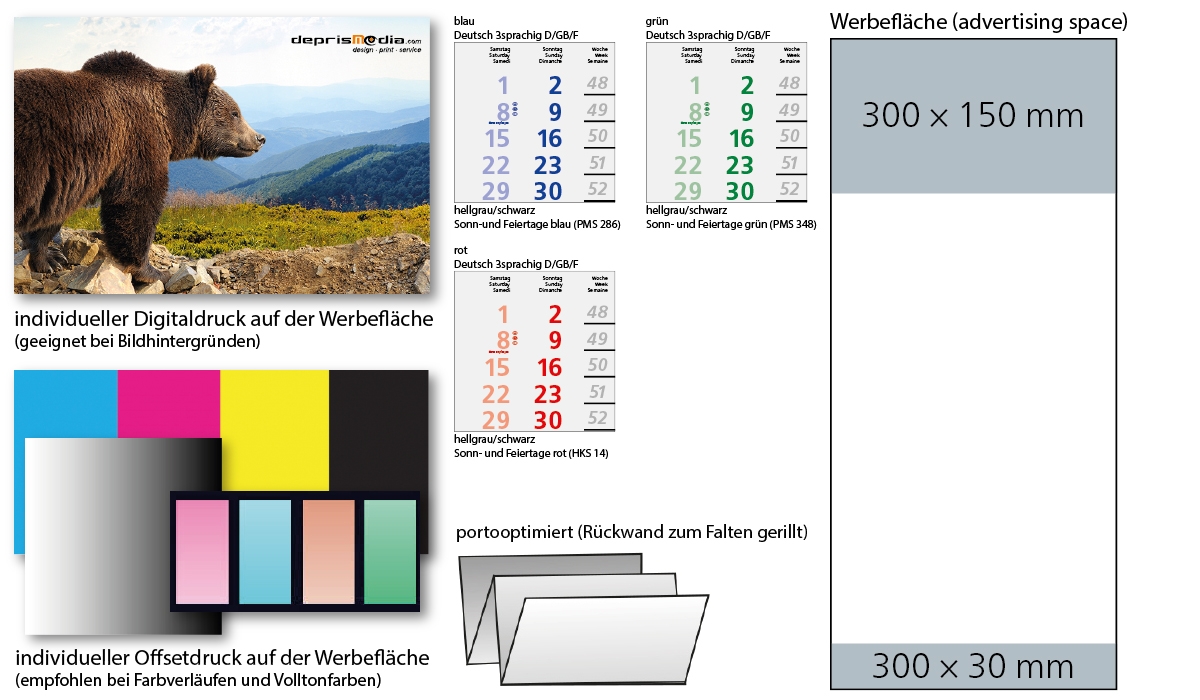 4-Monatskalender 2025 Logic 4 Post B