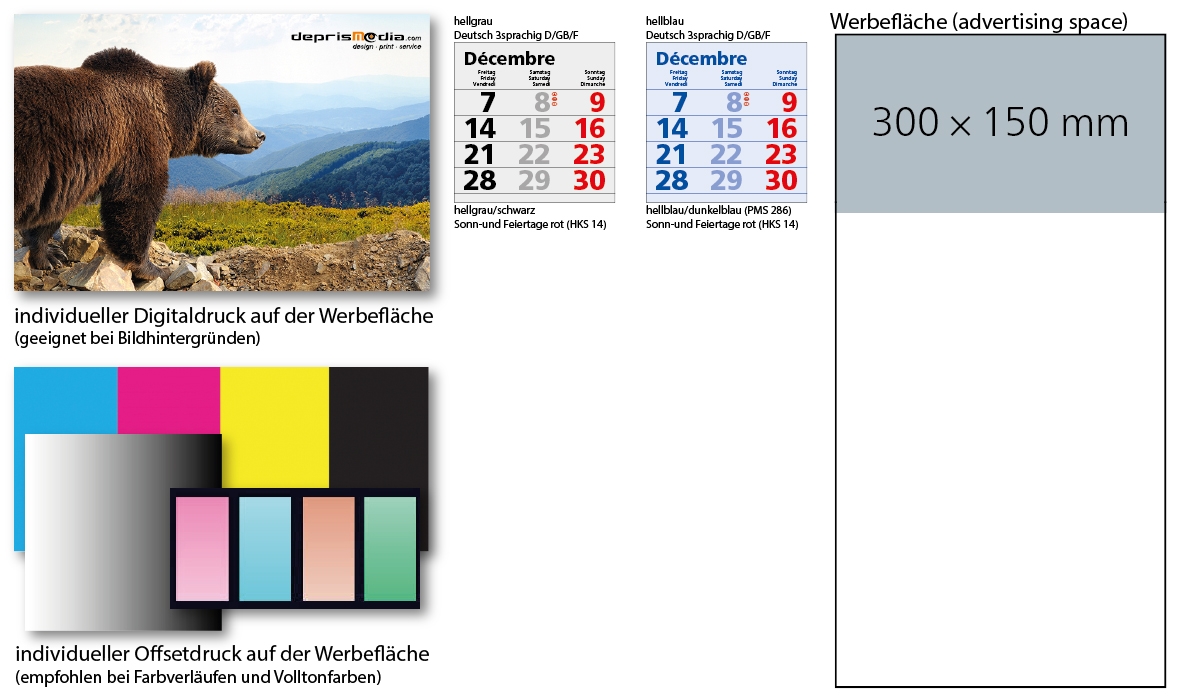 4-Monatskalender 2025 Mega 4 A