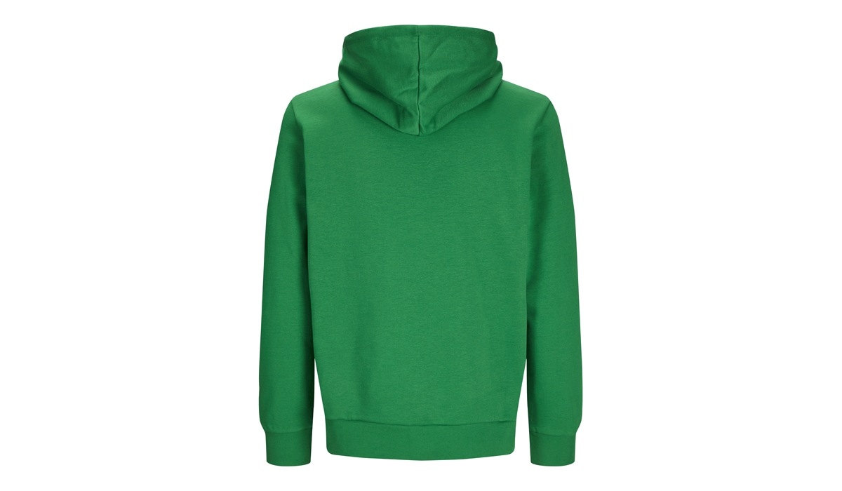 JACK & JONES - Cosy Hoodie BLK3902 - JOLLY GREEN