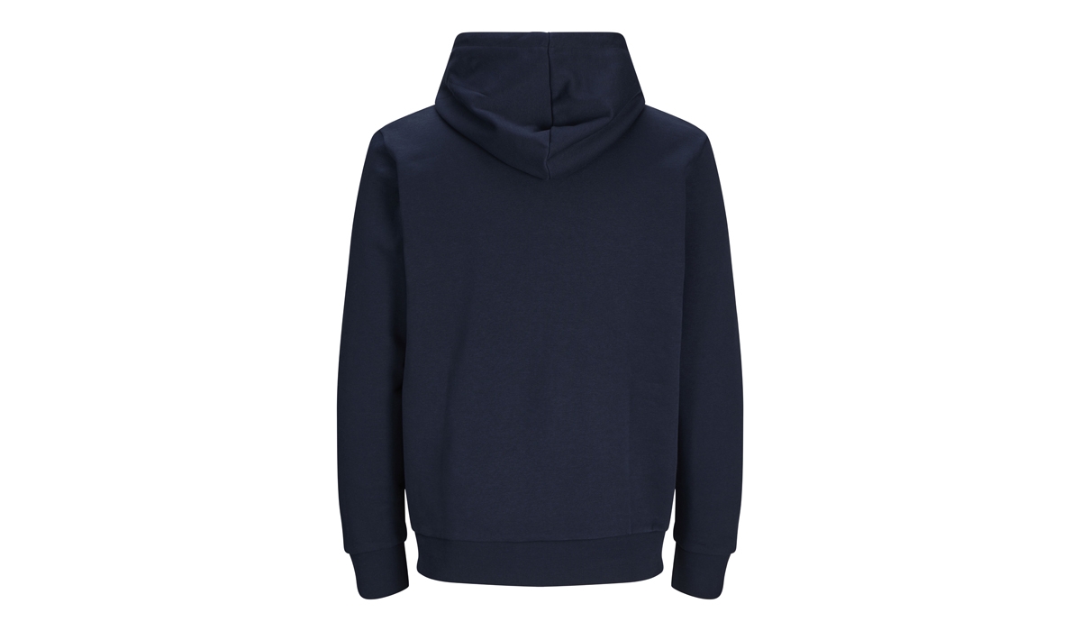 JACK & JONES - Cosy Hoodie BLK3902 - NAVY BLAZER