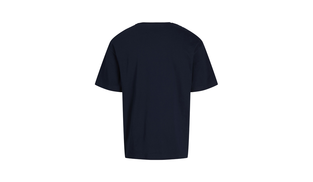 JACK & JONES - Frame Oversize Tee Blk 3911 - navy blazer