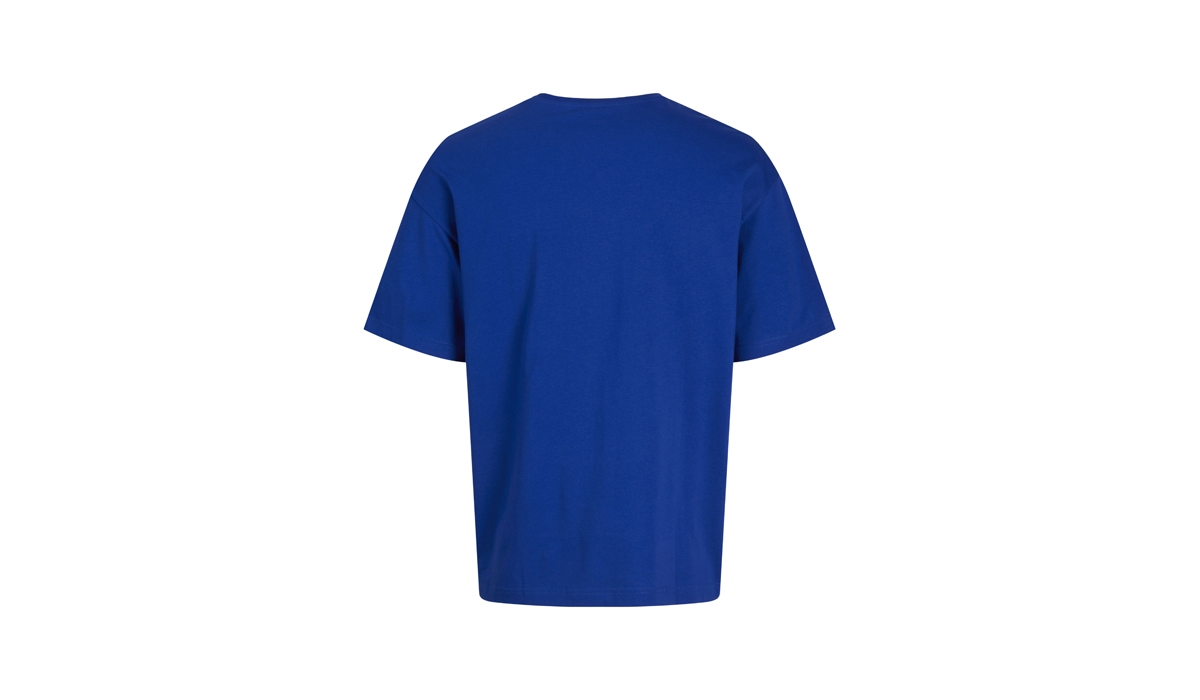 JACK & JONES - Frame Oversize Tee Blk 3911 - surf the web blue