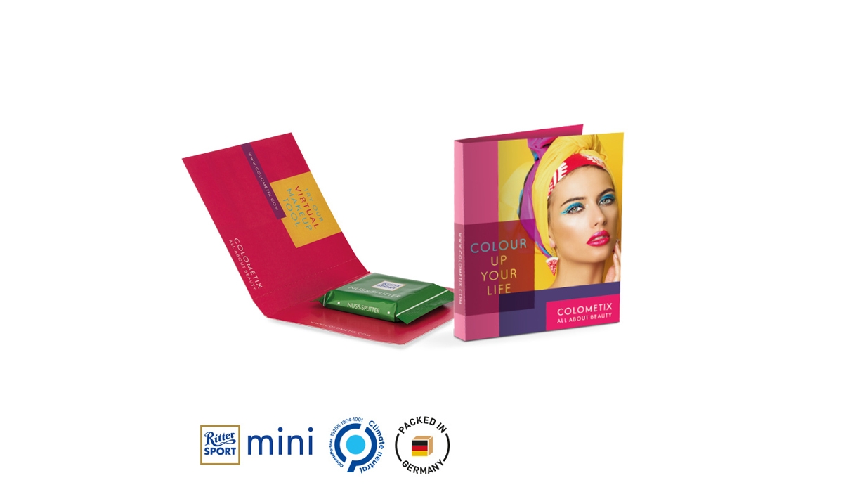 Werbekarte MIDI Ritter SPORT Mini