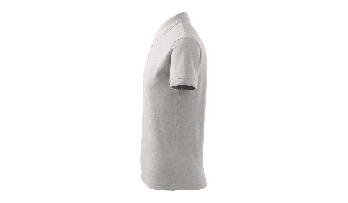 PIQUE POLO 203 mens polo shirt - light gray mottled