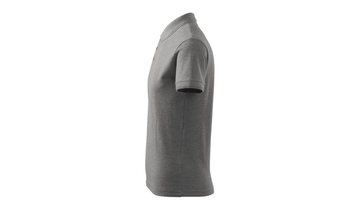 PIQUE POLO 203 mens polo shirt - dark gray mottled
