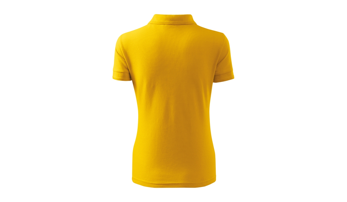 PIQUE POLO 210 ladies polo shirt - yellow