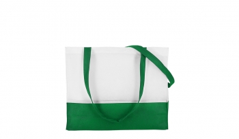 City-Bag 1 - weiß/dunkelgrün