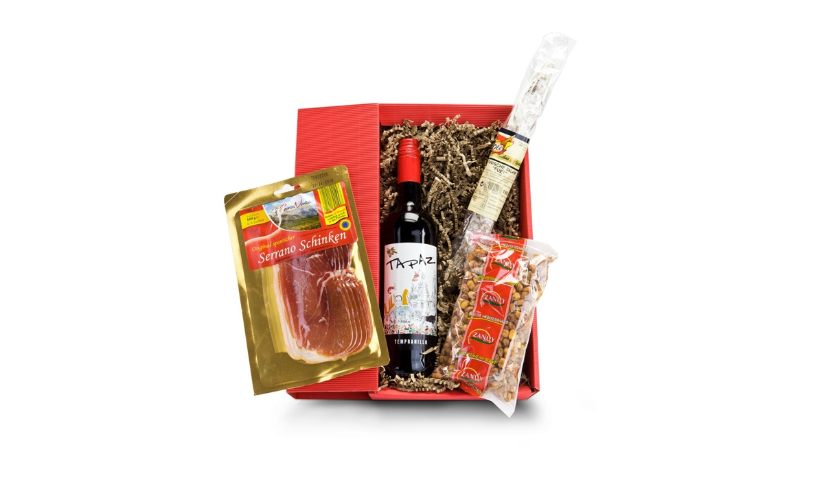 Geschenkset / Präsenteset: Tapas Serrano