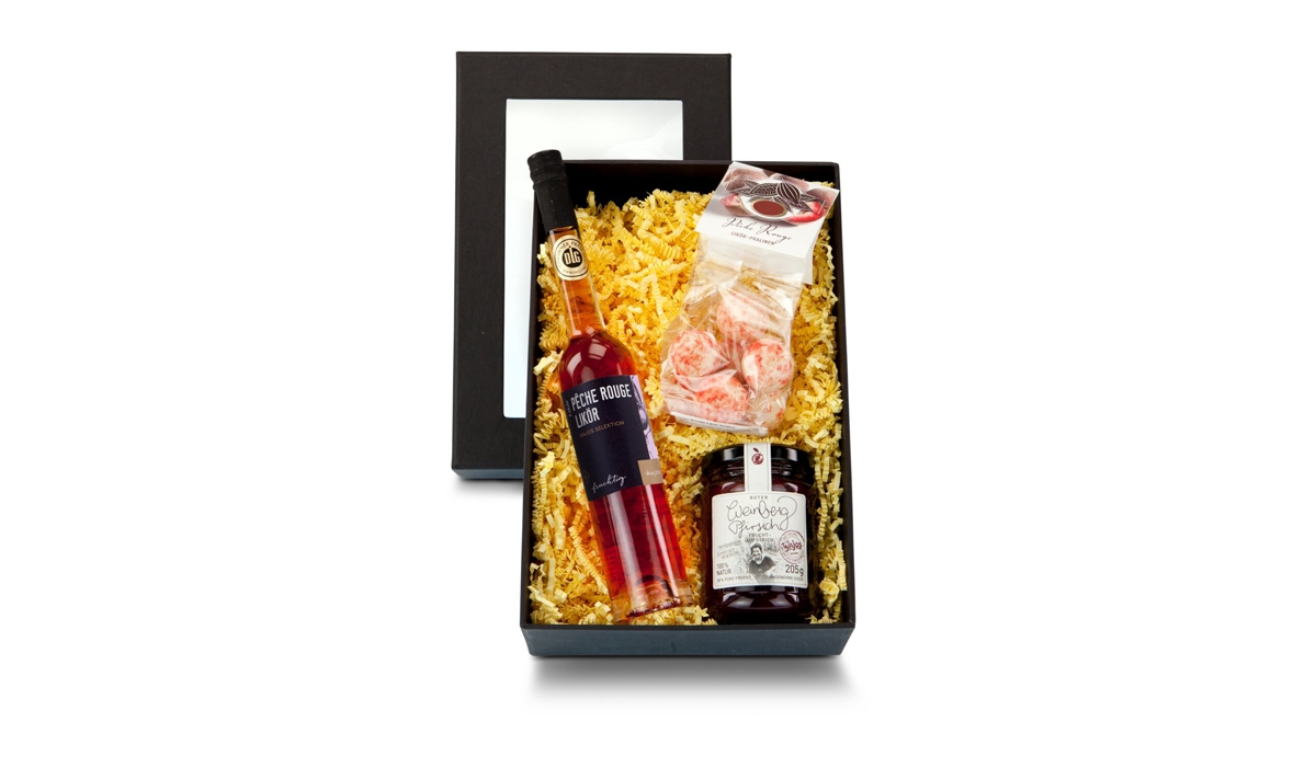 Gift box / Present set: Vineyard peach selection