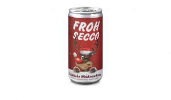 Gift product / gift article: FROHSECCO elk (red)