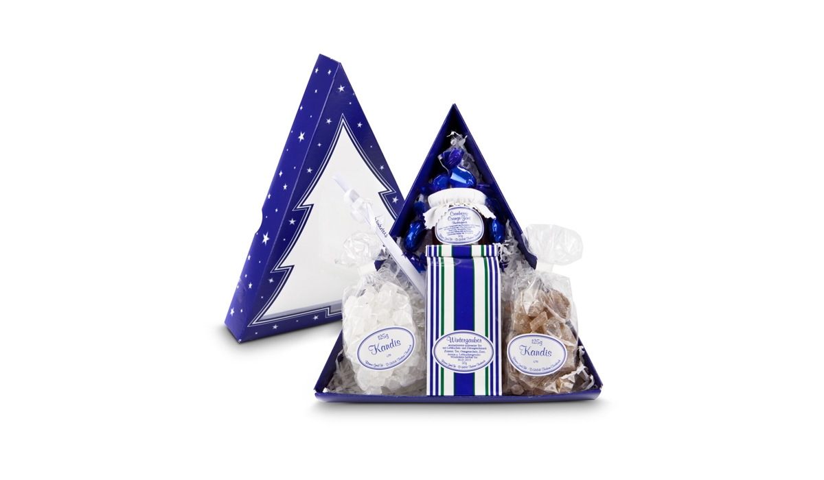 Gift box / Present set: Tea Christmas tree