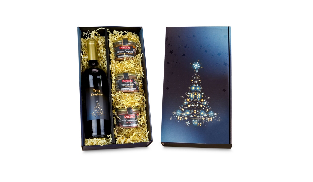 Gift box / Present set: Christmas terrines