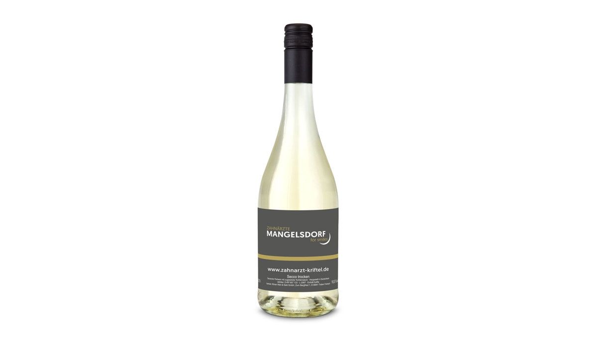 German Secco Dry - Bottle clear, 0.75 l