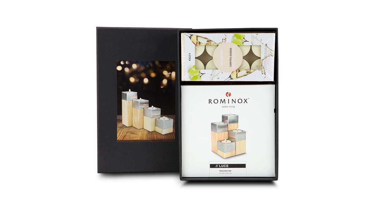 Gift box / Present set: Candle Quartet