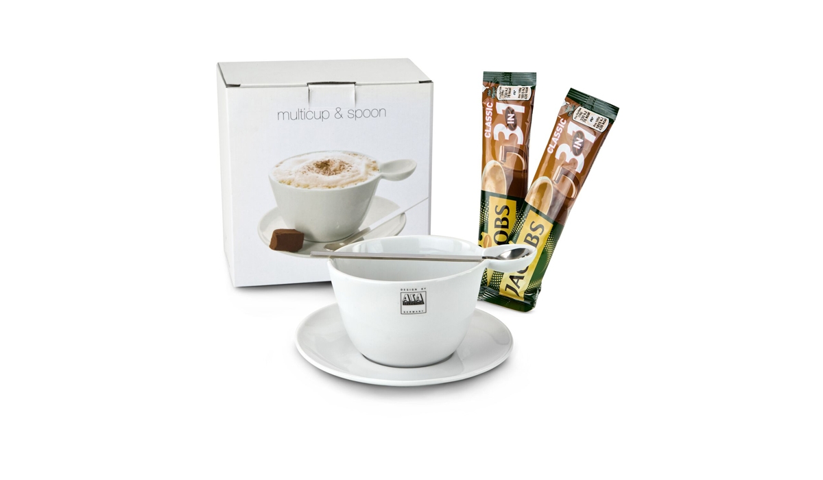 Gift box / Present set: Multicup & Spoon