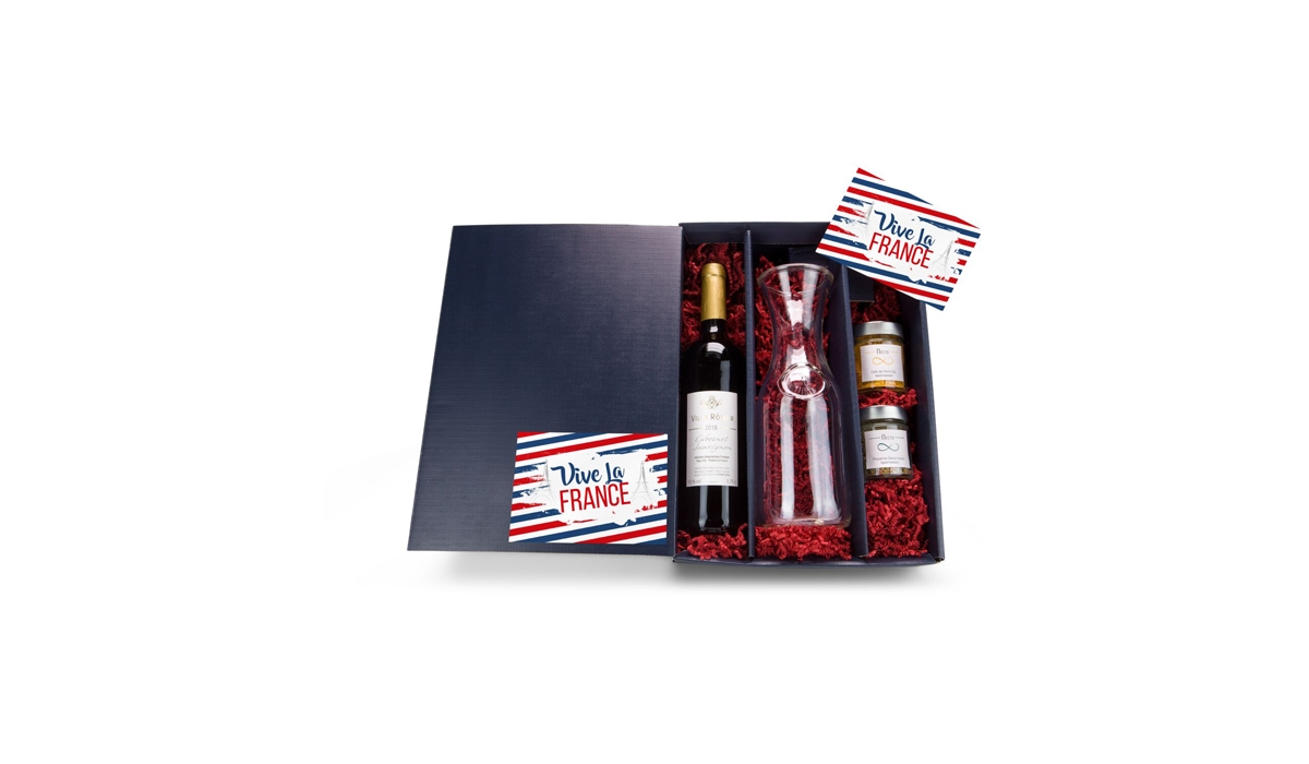 Gift box / Present set: Vive la France
