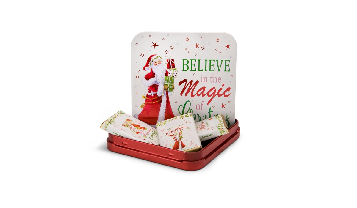 Gift / present item: Chocolate box White Christmas