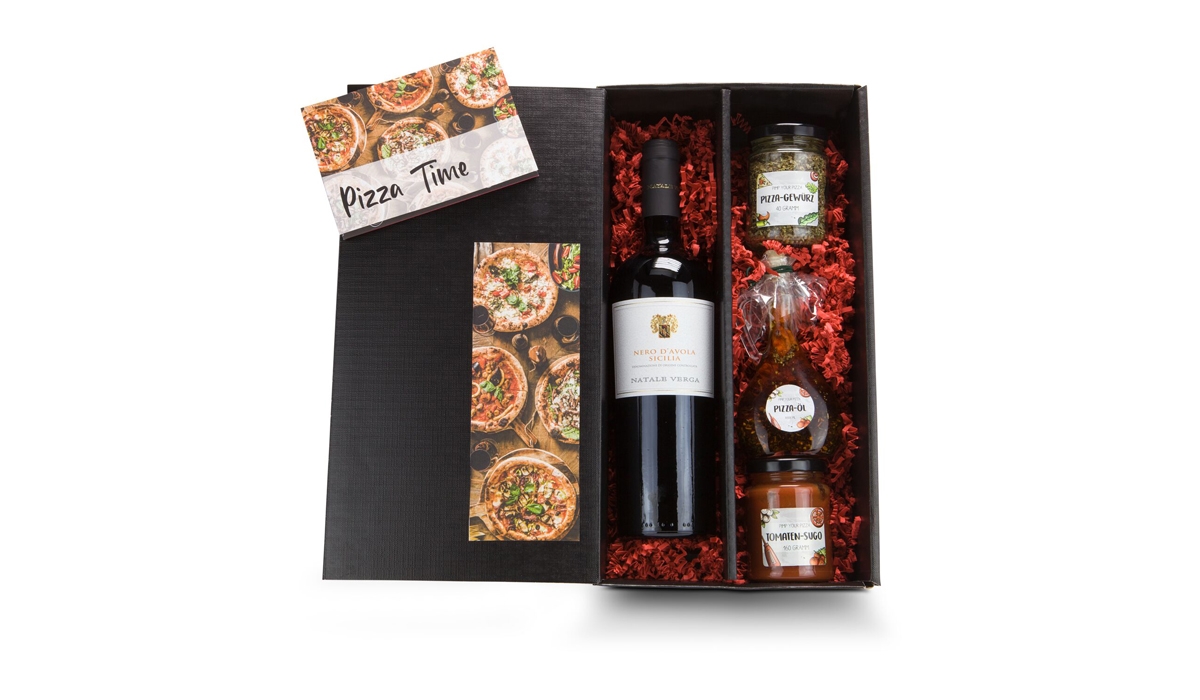 Gift box / Present set: Christmas: Pizza Time