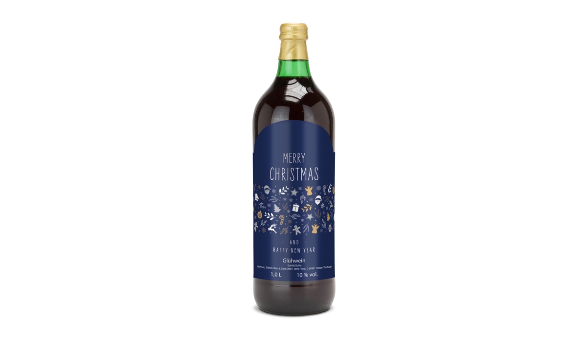 Gift box / Present set: Blue mulled wine scent