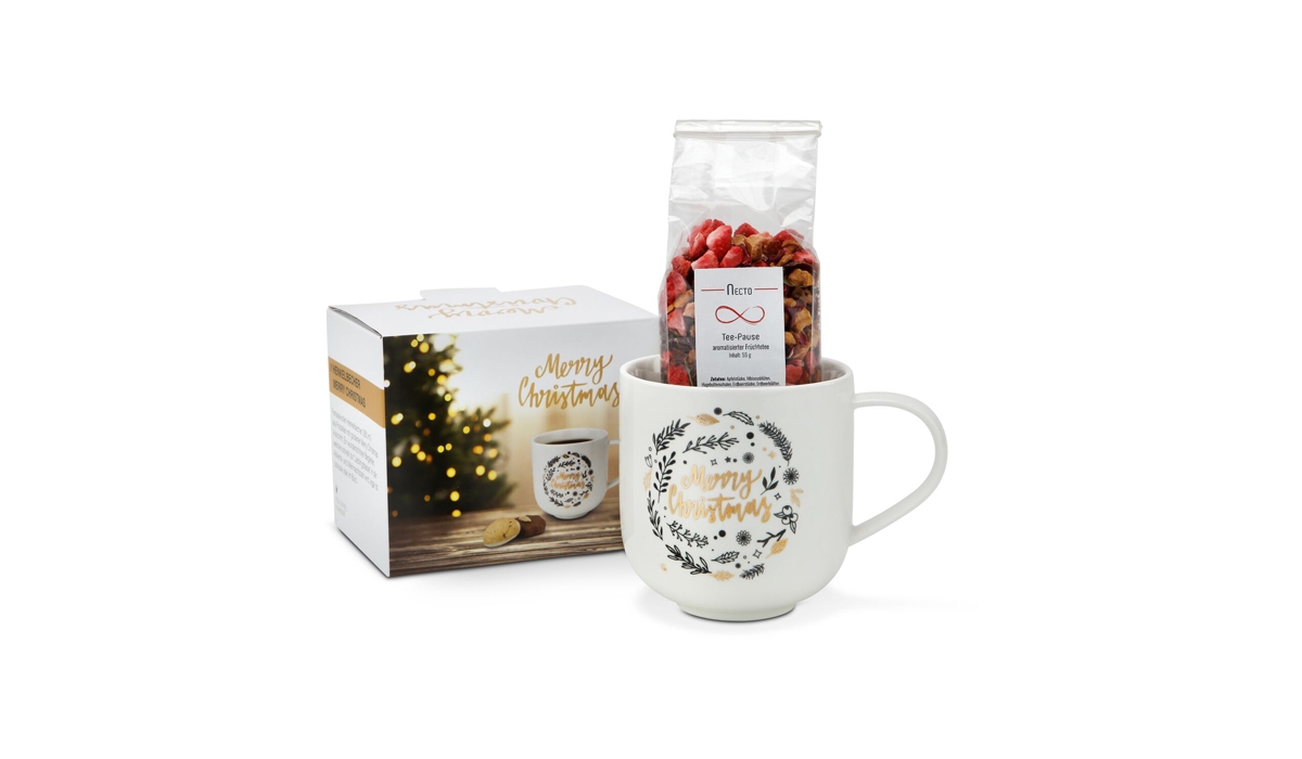 Gift box / Present set: Christmas Tea Cup