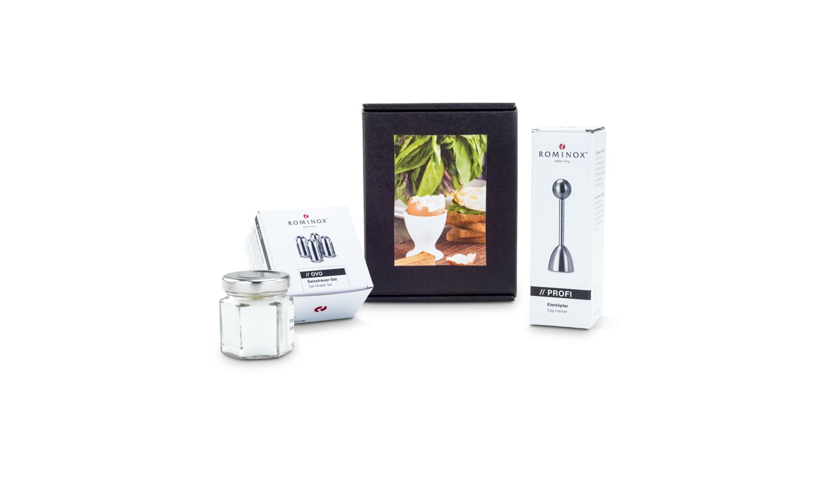 Geschenkset / Präsenteset: Frühstücks(dr)eierlei