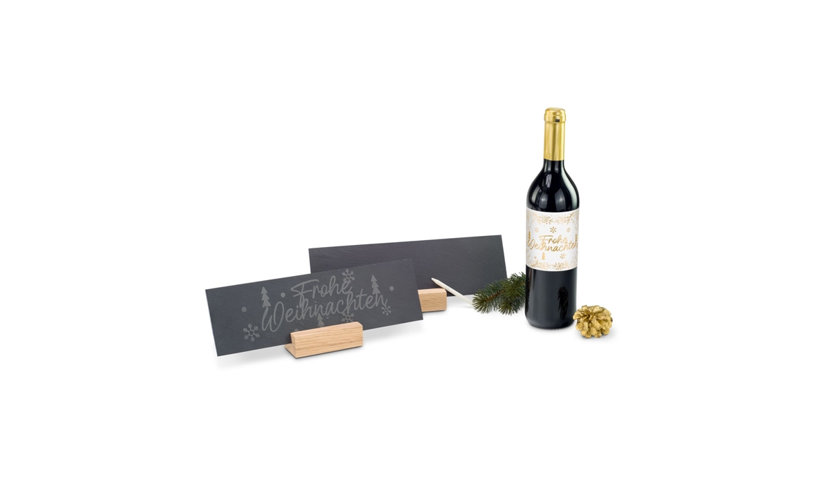 Gift box / Present set: Slate & Wine
