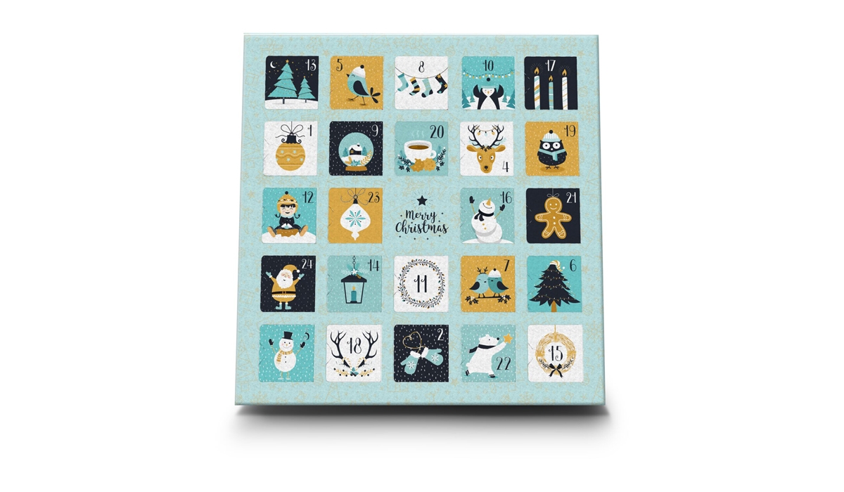 Gift product: Scented Candles Advent Calendar Charming Christmas