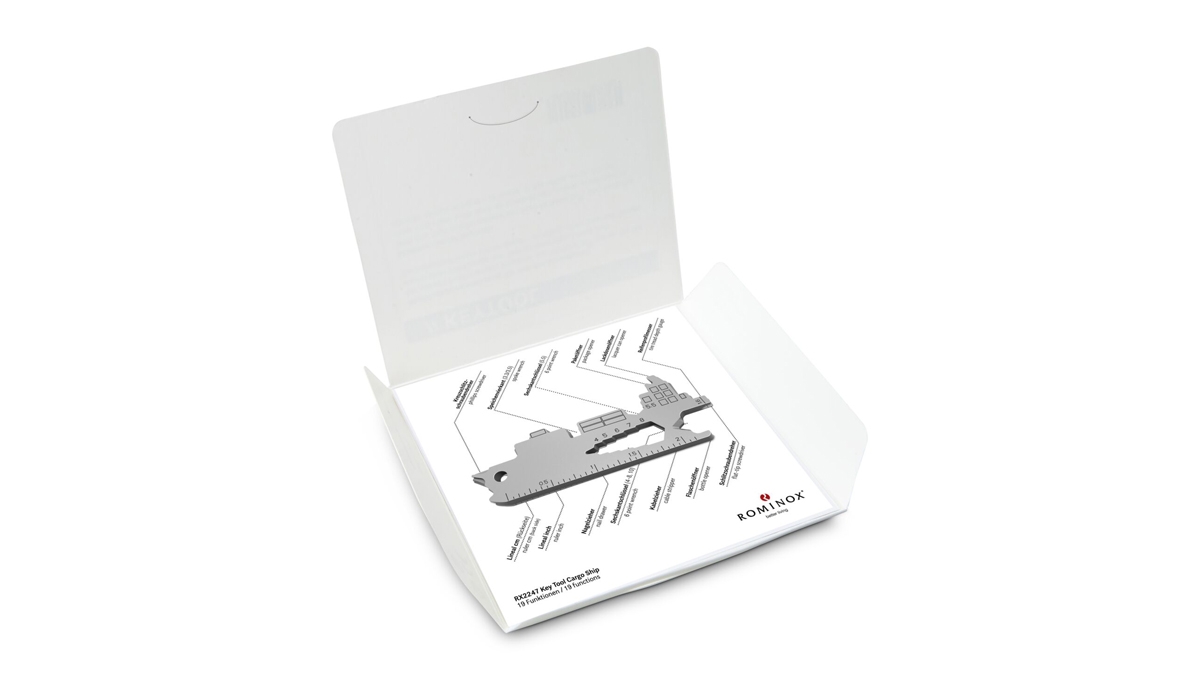 ROMINOX® Key Tool Cargo Ship (19 Funktionen) Danke
