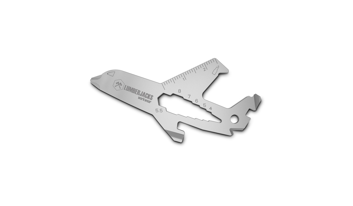 ROMINOX® Key Tool Airplane (19 functions) Happy Father's Day
