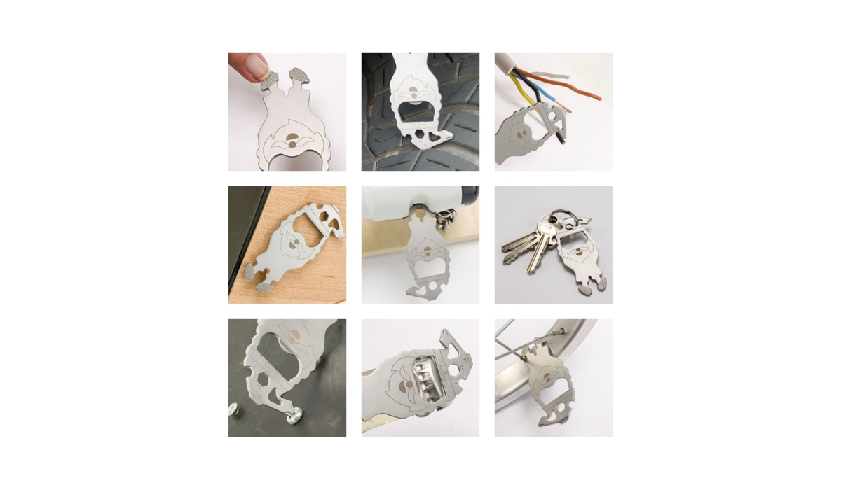 ROMINOX® Key Tool Santa (15 functions) Merry Christmas