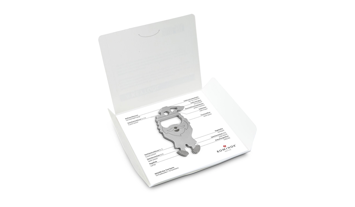 ROMINOX® Key Tool Santa (15 functions) Merry Christmas