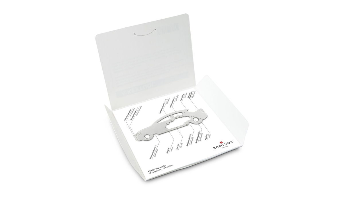 ROMINOX® Key Tool Car/Auto (18 Funktionen) Große Helden (Einzelhandel)