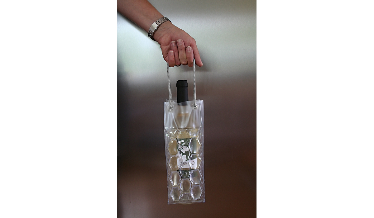 bottle cooler Carry&Cool transparent