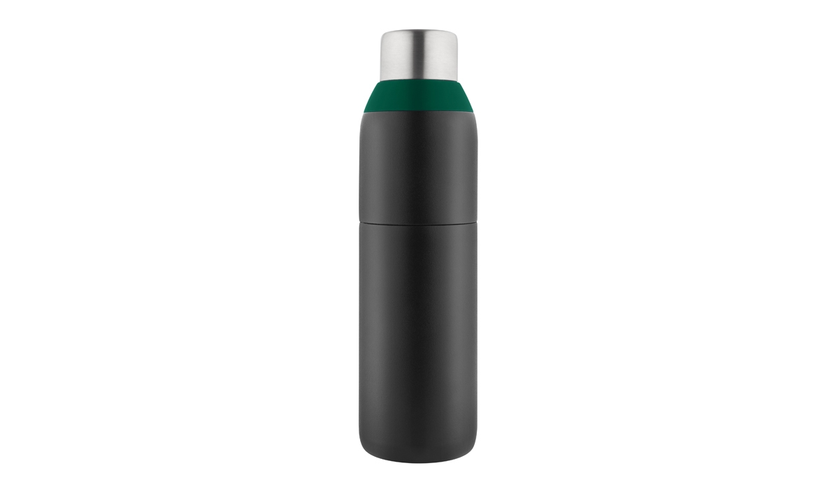 Thermobecher MultibottleFlexThermo schwarz/grün/silber
