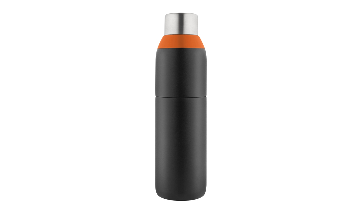 Thermobecher MultibottleFlexThermo schwarz/orange/silber