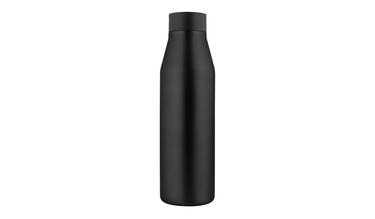 Thermoflasche Clickn Go schwarz