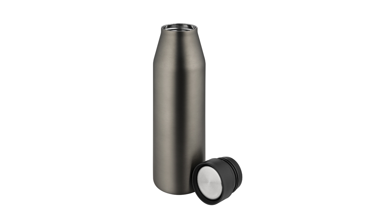 thermal bottle Clickn Go gunmetal