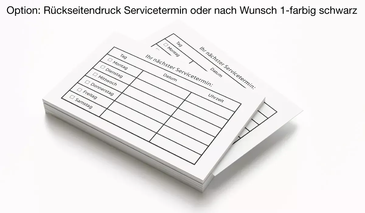 AUDI Service Terminkarten Version 1