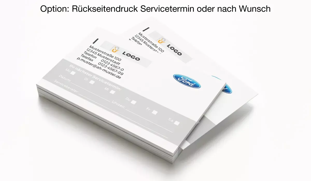 FORD Standard Terminkarten