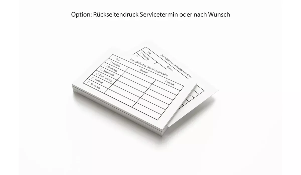 Business cards SKODA Service