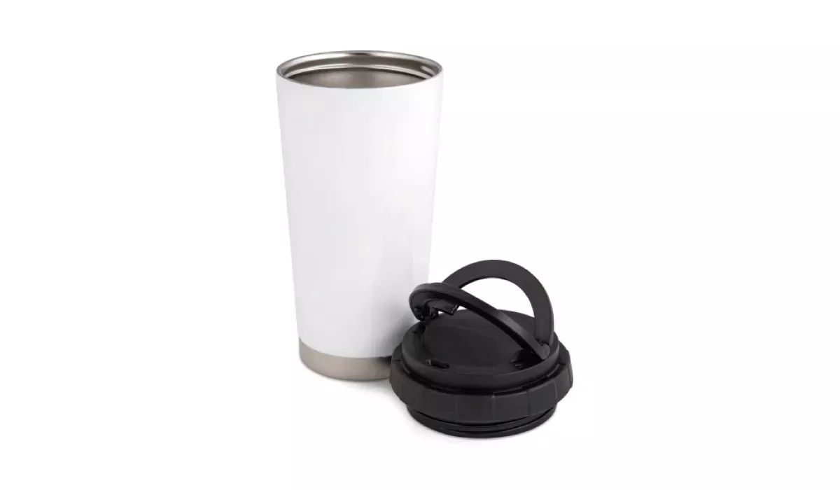 Thermostasse Tumbler 450 ml - weiß