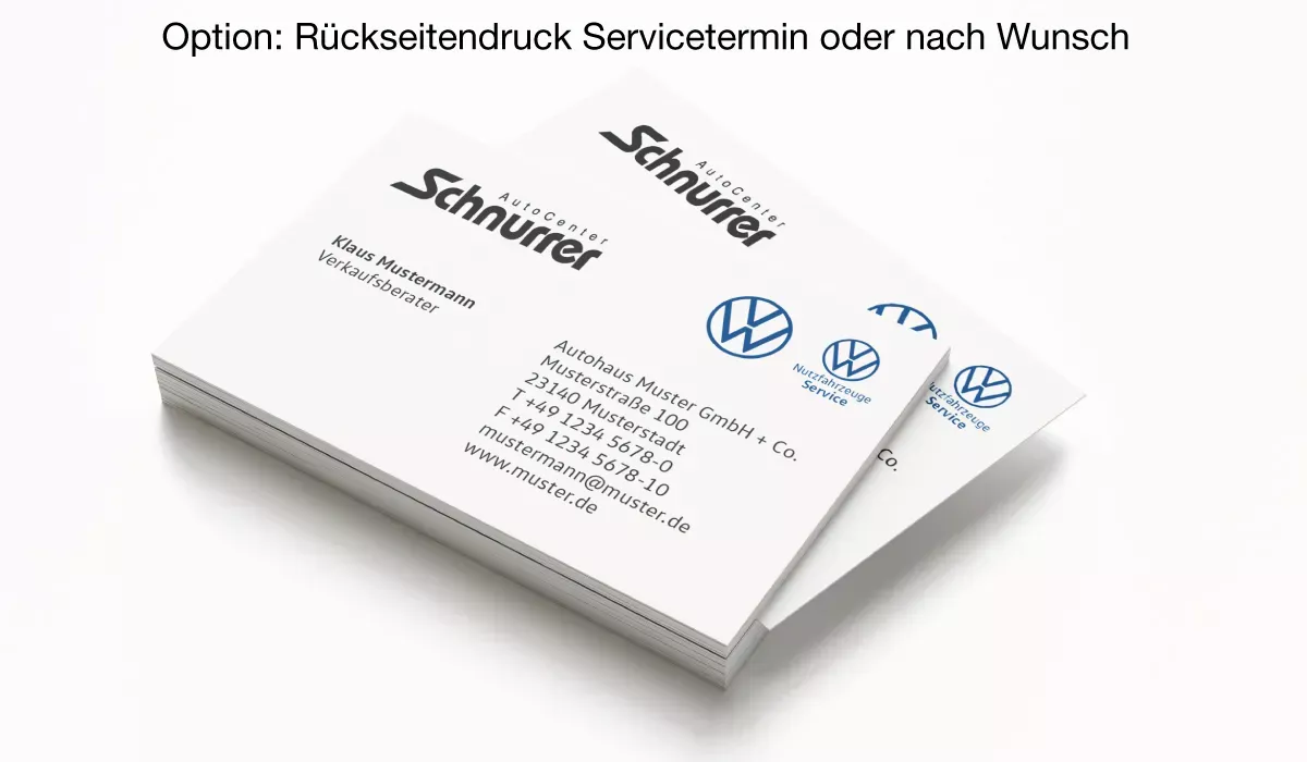 VW Multi Brand Business Cards  2