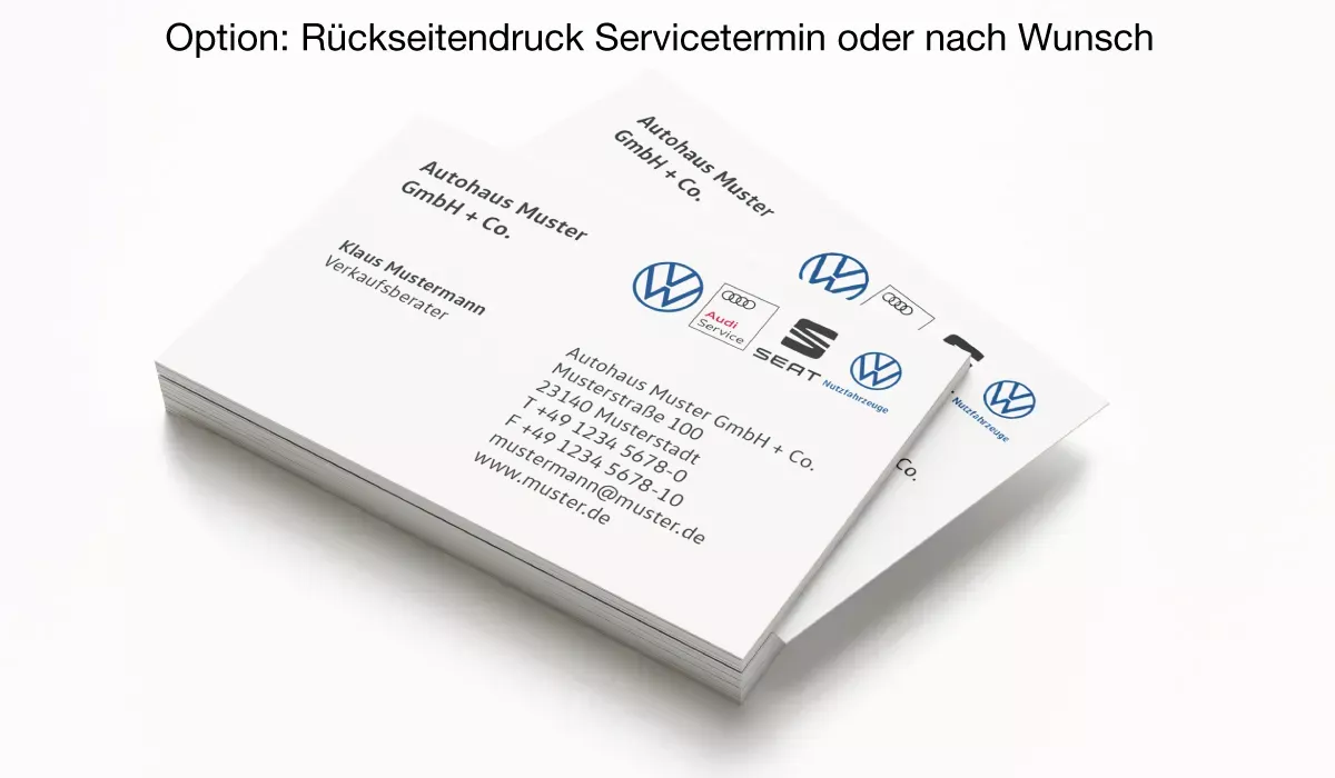 VW Multi Brand Business Cards  4