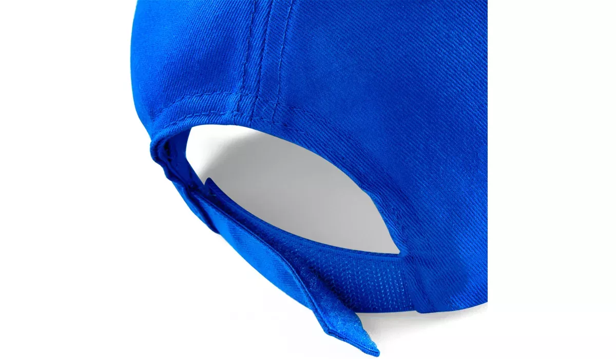 Beechfield Ultimate 5 Panel Cap - bright royal/white