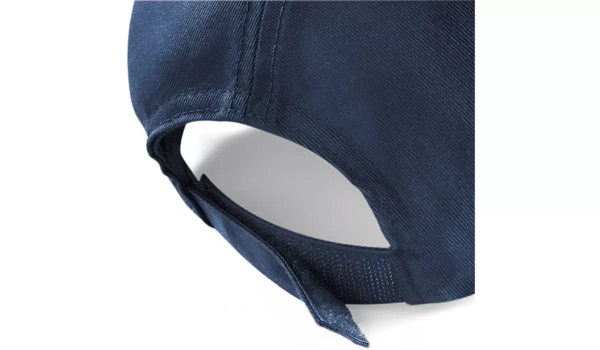 Beechfield Ultimate 5 Panel Cap - french navy/classic red