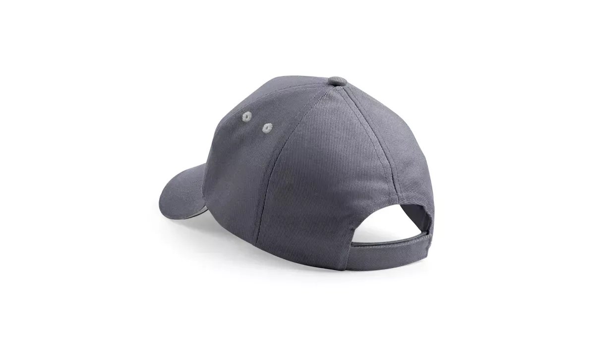 Beechfield Ultimate 5 Panel Cap - graphite grey/oyster grey
