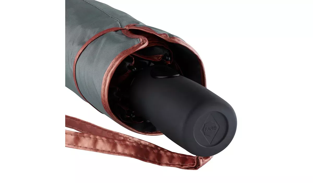 AC mini umbrella FARE®-Doubleface - grey/copper