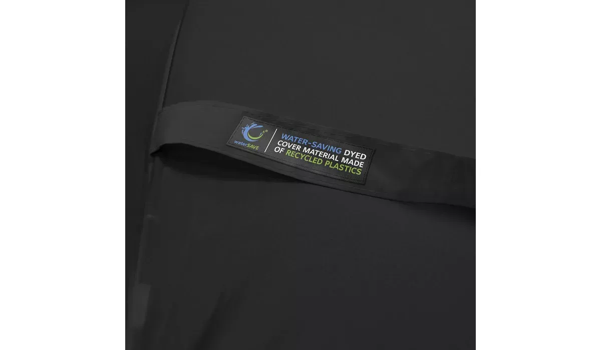 Taschenschirm FARE®-Mini Style - schwarz/euroblau