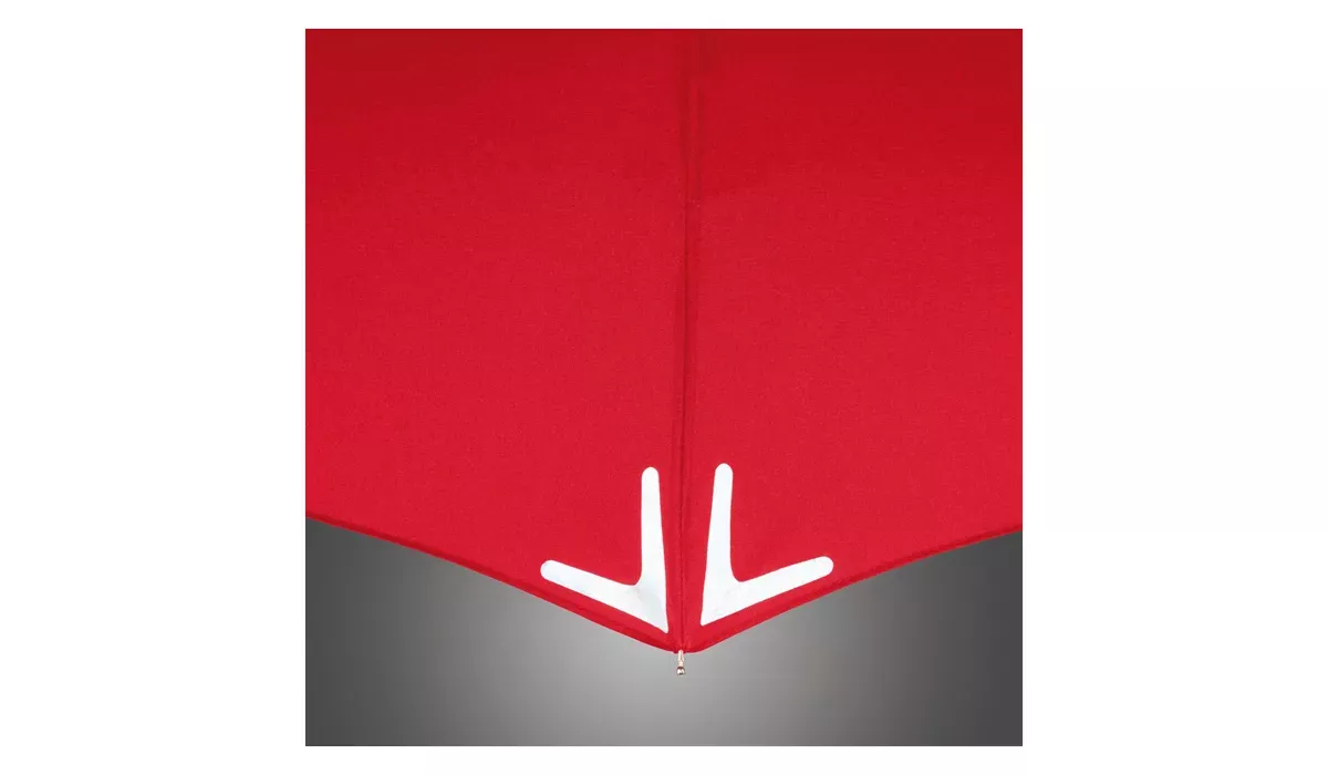 Folding umbrella Safebrella® LED lamp - red